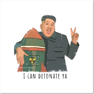 Kim Jong Un Posters and Art